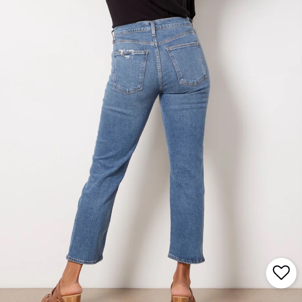 AGOLDE KYE STRAIGHT CROP